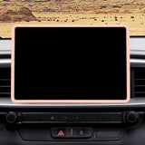 Navigation Screen Protector Frame Premium Spare Parts Automotive Accessories Pink for Model Y