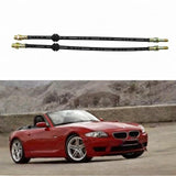 2x Front Brake Hoses Set 34326766966 34321165587 for BMW 323ci E46 2000