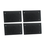 4x Auto Jacking Lift Pads Rubber Arm Pads for Trolley Jack Vehicle Lift