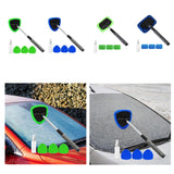 Car Windshield Cleaning Tools Portable for Home Window Trucks Household Triangle Green