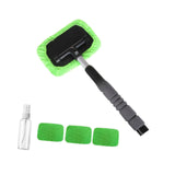 Car Windshield Cleaning Tools Portable for Home Window Trucks Household Rectangle Green