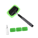 Car Windshield Cleaning Tools Portable for Home Window Trucks Household Rectangle Green