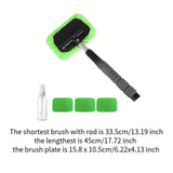 Car Windshield Cleaning Tools Portable for Home Window Trucks Household Rectangle Green
