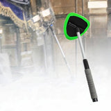 Car Windshield Cleaning Tool Auto Glass Wiper for Suvs Trucks Household Triangle Green