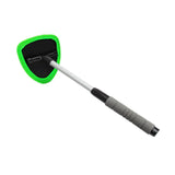 Car Windshield Cleaning Tool Auto Glass Wiper for Suvs Trucks Household Triangle Green
