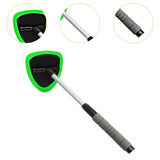 Car Windshield Cleaning Tool Auto Glass Wiper for Suvs Trucks Household Triangle Green