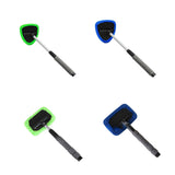 Car Windshield Cleaning Tool Auto Glass Wiper for Suvs Trucks Household Triangle Green