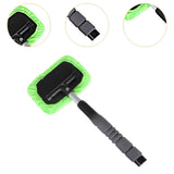 Car Windshield Cleaning Tool Auto Glass Wiper for Suvs Trucks Household Rectangle Green
