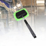 Car Windshield Cleaning Tool Auto Glass Wiper for Suvs Trucks Household Rectangle Green