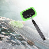 Car Windshield Cleaning Tool Auto Glass Wiper for Suvs Trucks Household Rectangle Green