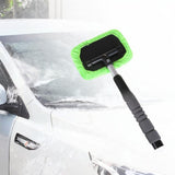 Car Windshield Cleaning Tool Auto Glass Wiper for Suvs Trucks Household Rectangle Green