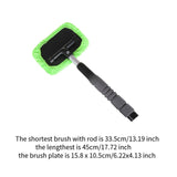 Car Windshield Cleaning Tool Auto Glass Wiper for Suvs Trucks Household Rectangle Green