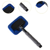 Car Windshield Cleaning Tool Auto Glass Wiper for Suvs Trucks Household Rectangle Blue