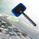 Car Windshield Cleaning Tool Auto Glass Wiper for Suvs Trucks Household Rectangle Blue