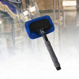 Car Windshield Cleaning Tool Auto Glass Wiper for Suvs Trucks Household Rectangle Blue