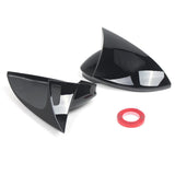 2Pcs Door Mirror Cover Caps 5H0857538 for Volkswagen 8R R 2020-2024