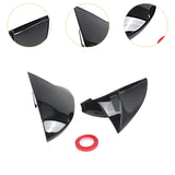 2Pcs Door Mirror Cover Caps 5H0857538 for Volkswagen 8R R 2020-2024