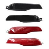Left Side Rear Bumper Light Reflector for Jeep Cherokee 2014-2018 Black