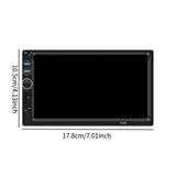 Car Stereo 7 inch Stable Connection Portable Media Player Audio Video System