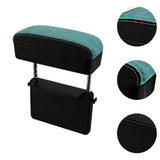 Car Armrest Storage Box Console Storage Case Easy Installation Wrist Support Blue