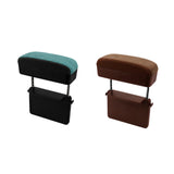 Car Armrest Storage Box Console Storage Case Easy Installation Wrist Support Blue
