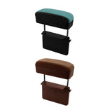 Car Armrest Storage Box Console Storage Case Easy Installation Wrist Support Blue