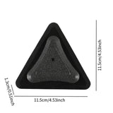 Car Seat Pet Hair Remover Accessory Portable Reusable Pet Hair Removal Tool Black