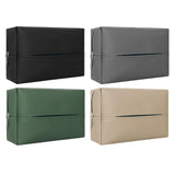 Car Tissue Box with Hanging Fixing Strap Car Sun Visor Tissue Holder Black