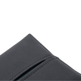 Car Tissue Box with Hanging Fixing Strap Car Sun Visor Tissue Holder Black