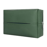 Car Tissue Box with Hanging Fixing Strap Car Sun Visor Tissue Holder Green