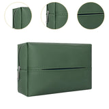 Car Tissue Box with Hanging Fixing Strap Car Sun Visor Tissue Holder Green