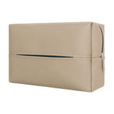 Car Tissue Box with Hanging Fixing Strap Car Sun Visor Tissue Holder Beige
