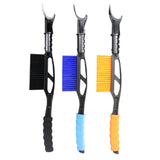 20inch Auto Windscreen Snow Brush Ice Scraper Multipurpose Sturdy Detachable Black