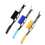 20inch Auto Windscreen Snow Brush Ice Scraper Multipurpose Sturdy Detachable Black
