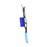 20inch Auto Windscreen Snow Brush Ice Scraper Multipurpose Sturdy Detachable Blue
