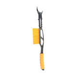 20inch Auto Windscreen Snow Brush Ice Scraper Multipurpose Sturdy Detachable Yellow
