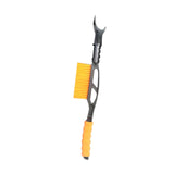 20inch Auto Windscreen Snow Brush Ice Scraper Multipurpose Sturdy Detachable Yellow