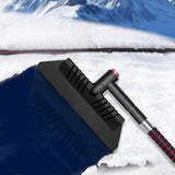 Car Windshield Ice Remover Snow Brush 27-35inch Detachable Sturdy Extendable