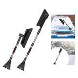 Car Windshield Ice Remover Snow Brush 27-35inch Detachable Sturdy Extendable