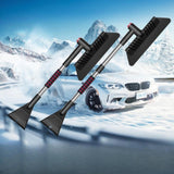 Car Windshield Ice Remover Snow Brush 27-35inch Detachable Sturdy Extendable