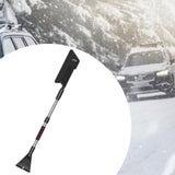 80-102cm Car Windshield Ice Remover Snow Brush Sturdy Lightweight Telescopic