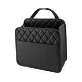 Generic Car Hanging Seat Back Organizer PU Leather Versatile Seat Travel Bag