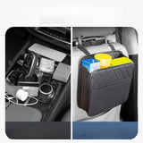 Generic Car Hanging Seat Back Organizer PU Leather Versatile Seat Travel Bag