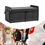 Foldable Car Cargo Trunk Organizer Box Black Wear Resistant 22.8x15x12.6inch