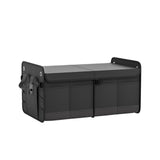 Foldable Car Cargo Trunk Organizer Box Black Wear Resistant 22.8x15x12.6inch