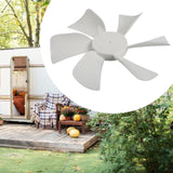 Generic 6" RV Vent Fan Blade Convenient Easy to Use D Bore RV Bathroom Fan