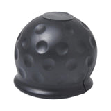 Trailer Hitch Ball Cover Universal Dustproof Black for Truck RV Tow Ball Cap