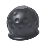 Trailer Hitch Ball Cover Universal Dustproof Black for Truck RV Tow Ball Cap