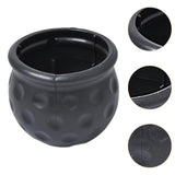 Trailer Hitch Ball Cover Universal Dustproof Black for Truck RV Tow Ball Cap