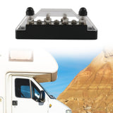 Generic Power Distribution Terminal Block Bus Bar Power Distribution Block Black